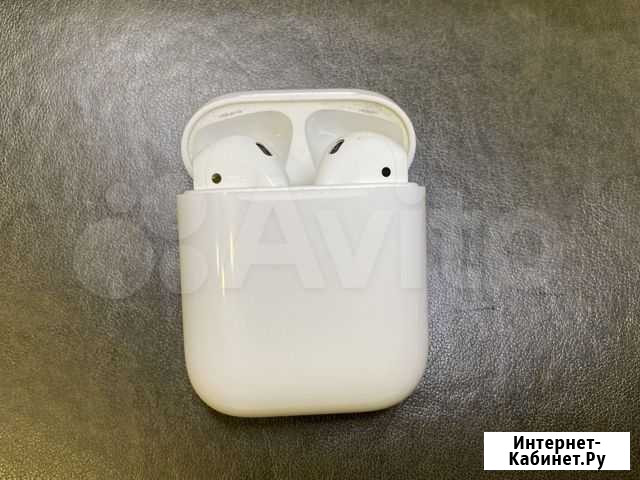 Airpods 1 оригинал б/у Йошкар-Ола - изображение 1