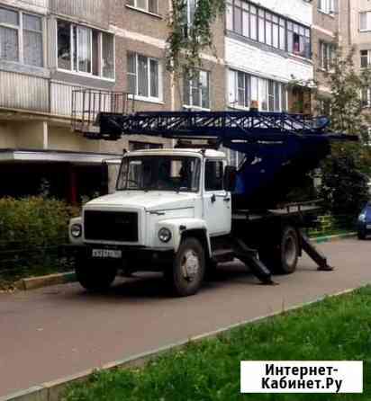 Автовышка 18 м, автокран 25т., аренда Москва