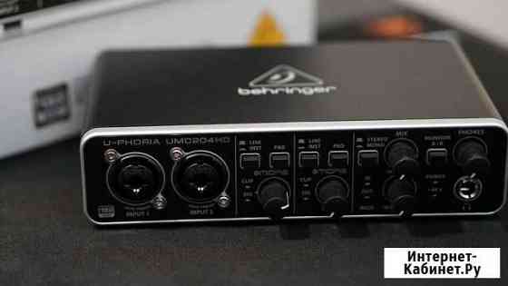 Аудио интерфейс Behringer UMC204HD Челябинск