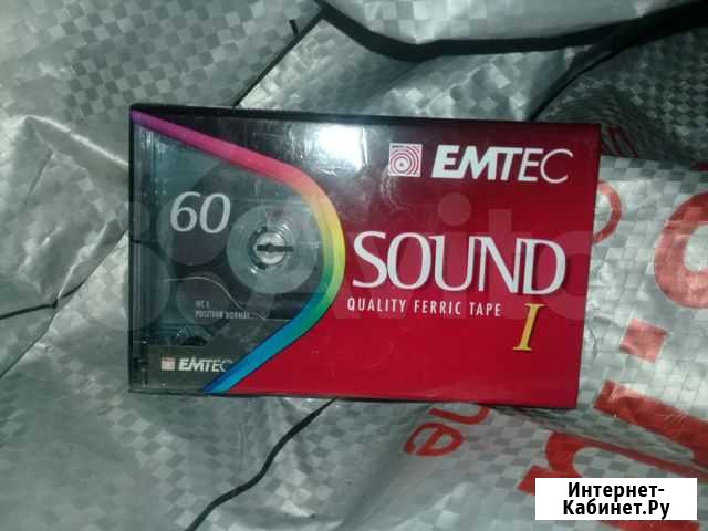 Аудиокассета emtec 1 шт Уфа - изображение 1