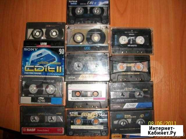 Аудиокассеты(тип ll) Sony, TDk, Fuji, Basf, Maxell Санкт-Петербург - изображение 1
