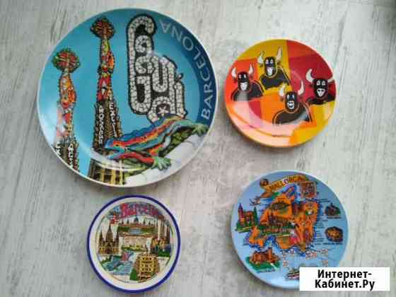 Декоративные тарелки Испания, Куба Томск