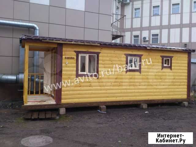 Баня из бруса мобильная под ключ Калининград - изображение 1