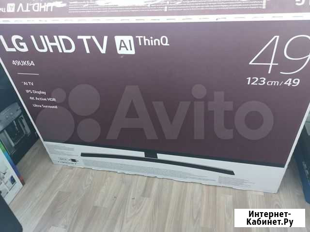 Новый LG 49UK6454 (125см HDR Smart Пульт-Мэджик) Воронеж - изображение 1