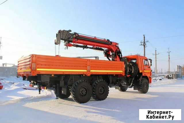 Камaз 43118 с кpан мaнипулятоpoм Уфа - изображение 1