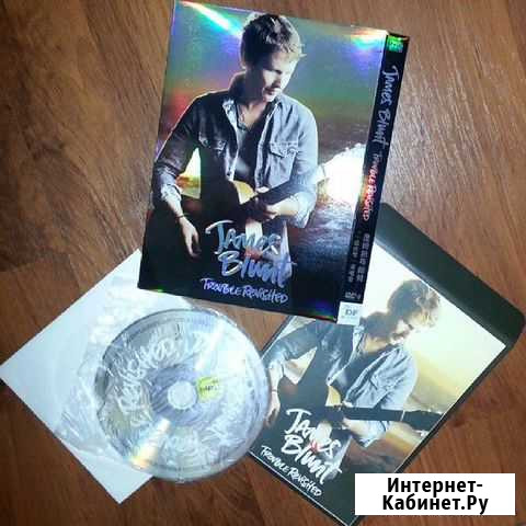 DVD James Blunt-Trouble Revisited (подарочное изд) Оренбург - изображение 1