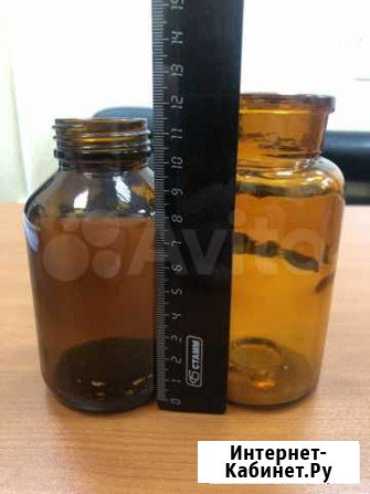 Банка из тёмного стекла 0,5 Новосибирск - изображение 1