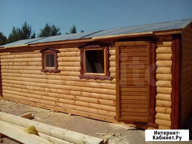 Баня мобильная из бруса под ключ Уфа - изображение 1