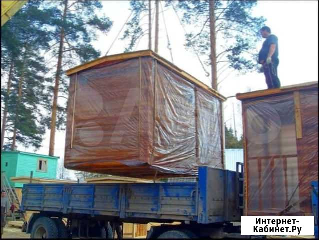 Баня из бруса мобильная под ключ Санкт-Петербург - изображение 1