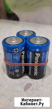 Батарейки Panasonic General Purpose D-R20BE Size X Серов - изображение 1