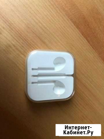 Коробка от наушников EarPods от iPhone, оригинал Санкт-Петербург - изображение 1