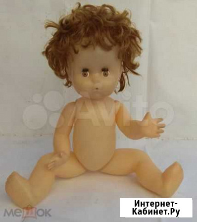 Кукла с соской. СССР. Большая Кунгур - изображение 1