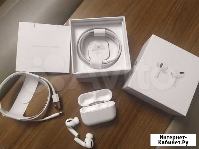 AirPods Pro + чехол и гарантия Великий Новгород - изображение 1