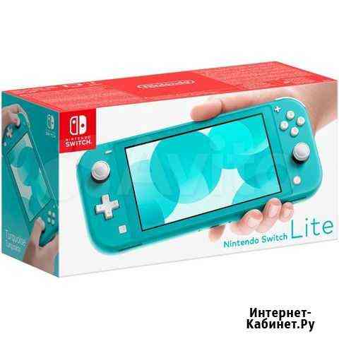 Nintendo Switch lite turquoise (магазин) Казань