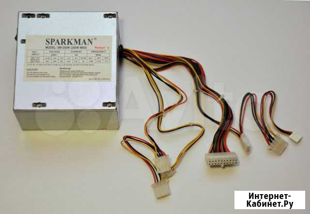Блок питания для компьютера Sparkman (250W) Санкт-Петербург - изображение 1