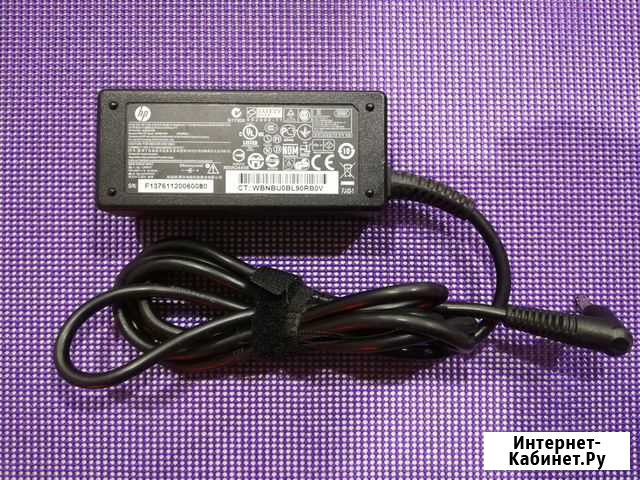 Блок питания для ноутбука hp 19.5v 2.05a 40w фото Абакан - изображение 1
