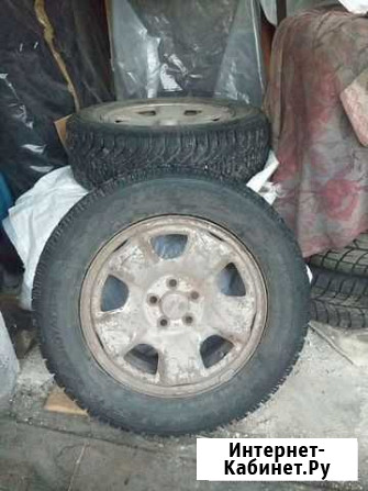 Шипованая резина зимняя Goodyear m+s 205/65 r15 34 Котовск - изображение 1