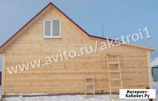 Дом из бруса 6 на 9 м. Строительство домов Нижний Тагил - изображение 1