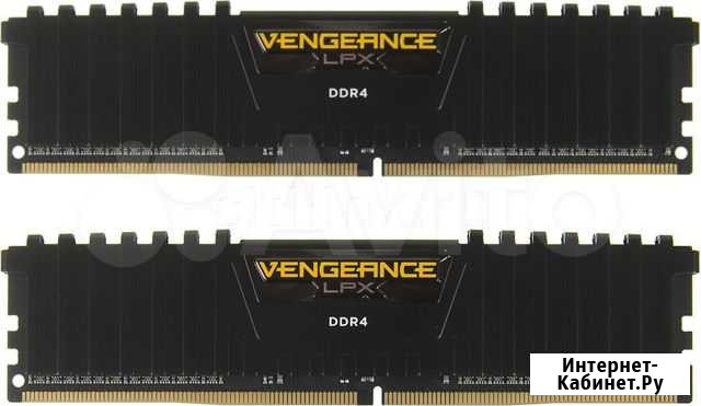 Corsair Vengeance LPX DDR4 4x4g CMK8GX4M2D2400C14 Губкин - изображение 1