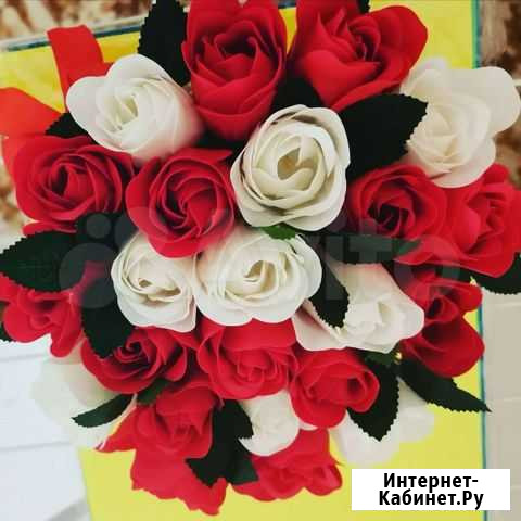 Букет из мыльных роз Волгоград - изображение 1