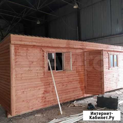Вагончик без перегородок, 6 м Чехов - изображение 1