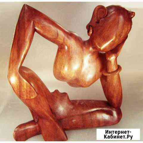 Фигурка из дерева Суар- 50 см. йог Барнаул