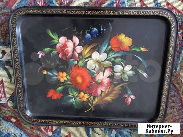 Жостовский поднос. СССР Кострома - изображение 1