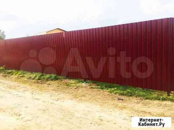 Забор из профнастила в Новосибирске за 1 день Новосибирск