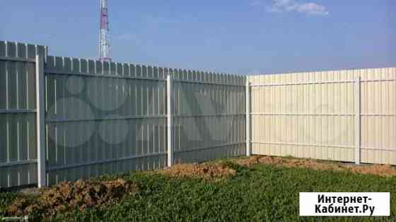 Забор из профнастила в Новосибирске за 1 день Новосибирск