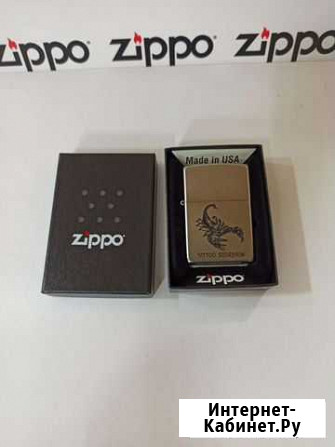 Зажигалка zippo Tattoo Scorpion Иркутск - изображение 1
