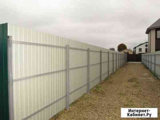 Забор из профнастила Новосибирск