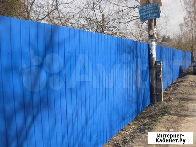 Забор из профнастила в Новосибирске за 1 день Новосибирск - изображение 1