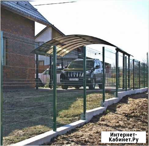Забор из 3Д сетки Архангельск - изображение 1