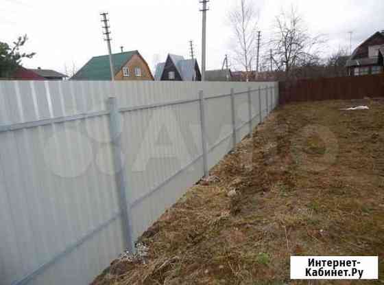 Забор из профнастила Новосибирск
