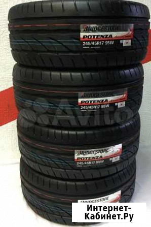 Новые шины R17 245/45 Bridgestone Potenza RE002 Гусь-Хрустальный - изображение 1