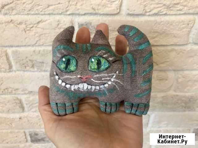 Чеширский кот текстильная моделька Липецк - изображение 1