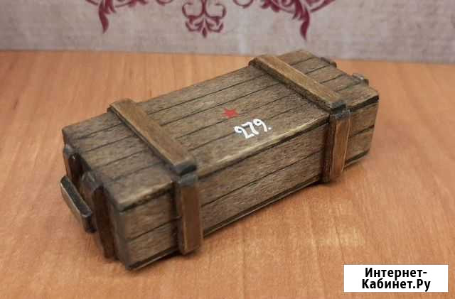 Ящик деревянный декор для rc модели v2 Комсомольск-на-Амуре - изображение 1