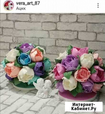 Цветы розы из изолона Астрахань - изображение 1