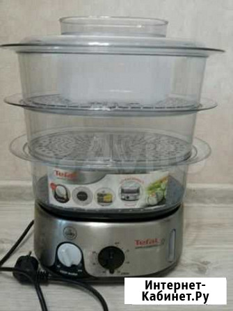 Пароварка Tefal VC101630 Invent серебристый, черны Ижевск - изображение 1