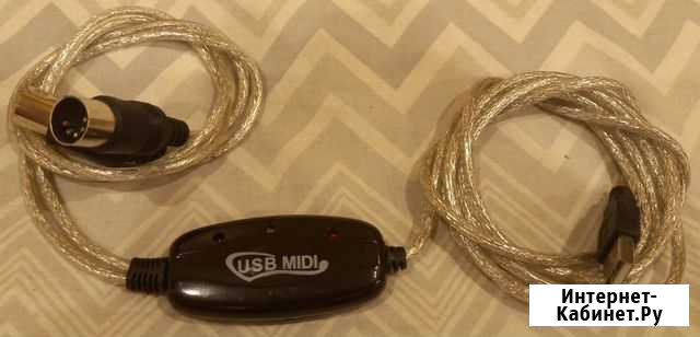 Кабель usb midi Сыктывкар - изображение 1