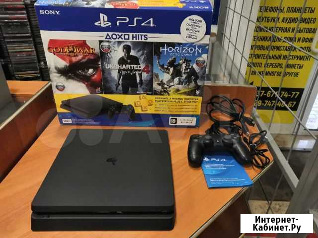 Игровая приставка Sony PlayStation 4 Slim 500 гб Саранск - изображение 1