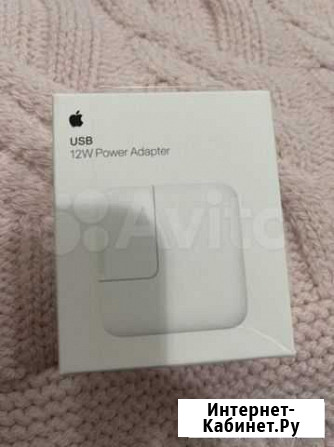 Зарядный блок Apple Power Adapter 12W Владикавказ - изображение 1