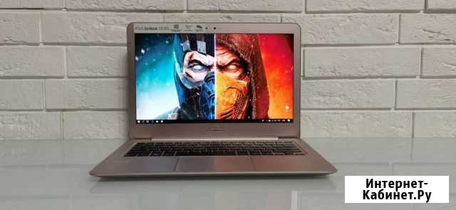 Asus Zenbook i5 6200/4/ssd/ips full hd Омск - изображение 1