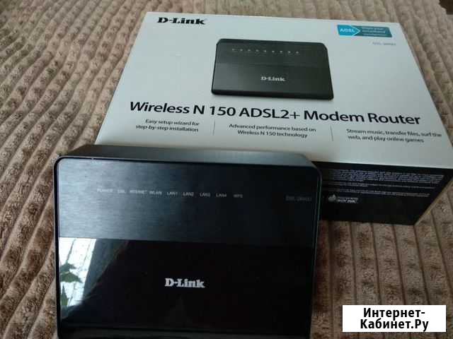 Wi-Fi Роутер D-Link DSL-2640u Брянск - изображение 1