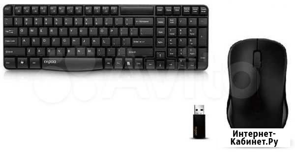Беспроводная клавиатура Rapoo e1050 black Кумертау - изображение 1