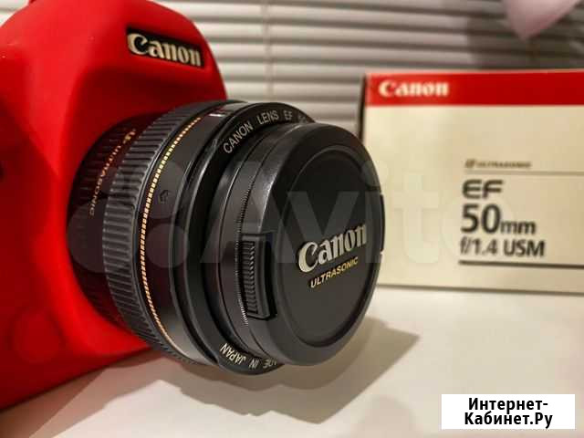 Объектив canon 50mm 1 4 Саратов - изображение 1