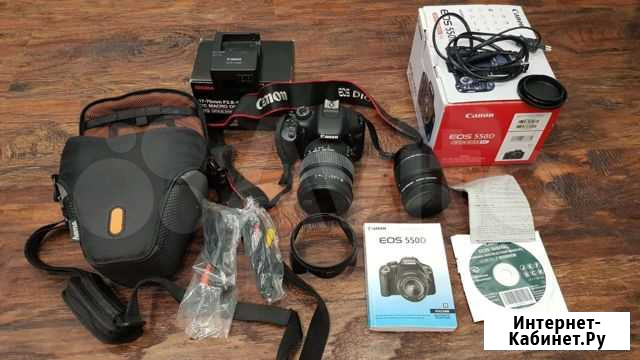 Зеркальный фотоаппарат canon 550d Мурино - изображение 1