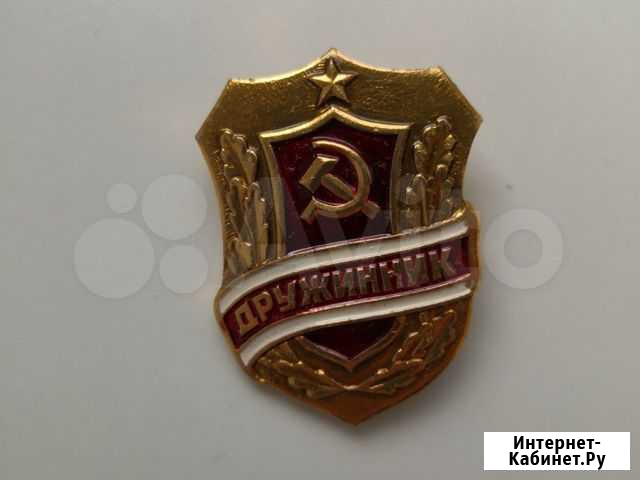 Знак Дружинник Ижевск - изображение 1