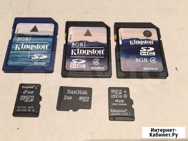 Карты памяти SD и micro SD Красногорск - изображение 1