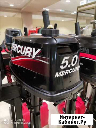 Лодочный мотор под лодку мерк mercury 5 (2017г) Петропавловск-Камчатский - изображение 1